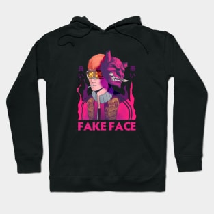 Fake Face Hoodie